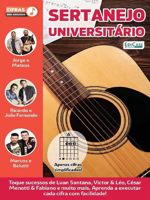 Title details for Cifras dos Sucessos by EDICASE GESTAO DE NEGOCIOS EIRELI - Available